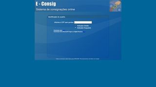 
                            4. E-Consig - Sistema de Consignação Online