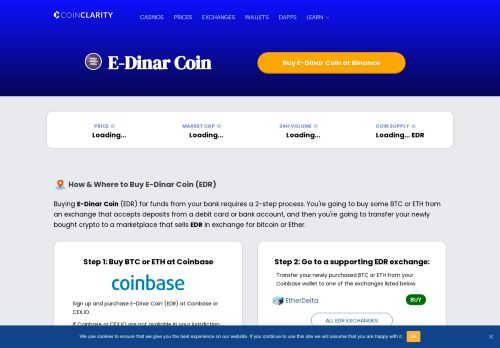 
                            3. E-Dinar Coin | Coin Clarity