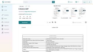
                            8. E-District GDP - Scribd