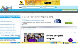 
                            11. e-Executive Development Program (e-EDP) - Certificate Course - The ...