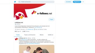 
                            10. e-fellows.net (@e_fellows) | Twitter