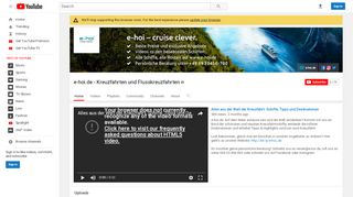 
                            12. e-hoi.de - Kreuzfahrten und Flusskreuzfahrten - YouTube