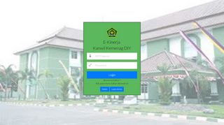 
                            9. E-Kinerja | Login Pegawai