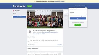 
                            3. E-Lab Training for C-Programming - Facebook