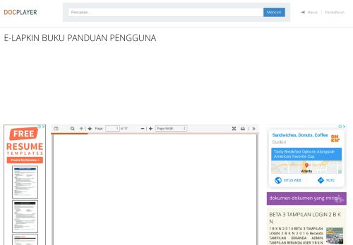 
                            9. E-LAPKIN BUKU PANDUAN PENGGUNA - PDF - DocPlayer.info