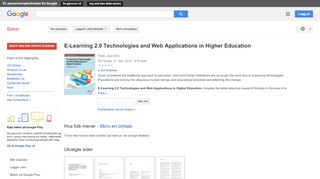 
                            7. E-Learning 2.0 Technologies and Web Applications in Higher Education