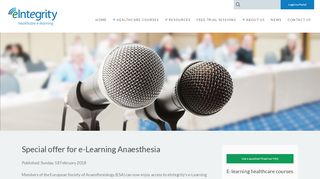 
                            12. e-Learning Anaesthesia | Special Discount for ESA members ...