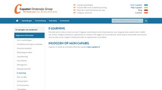 
                            2. E-learning - Capabel.nl