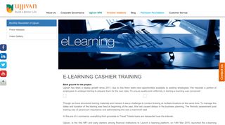 
                            2. e-learning cashier training - Ujjivan