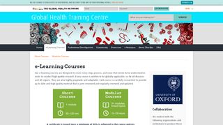 
                            11. e-Learning Courses - Global Health Training Centre