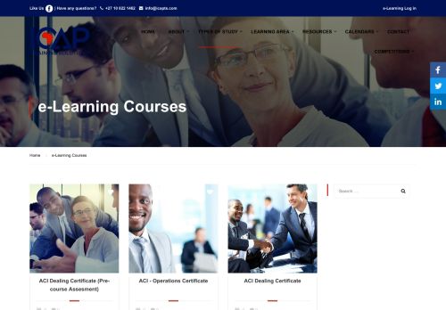 
                            6. e-Learning Courses – ICAP Training Solutions