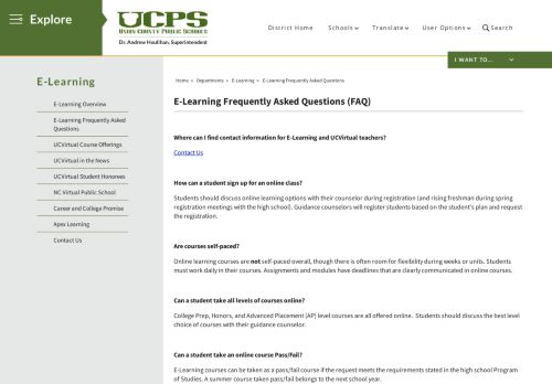 
                            10. E-Learning / E-Learning Frequently Asked Questions