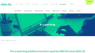 
                            7. E-Learning - GBIF.ES