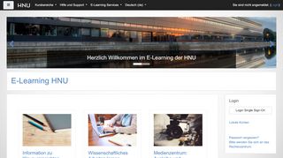 
                            5. E-Learning HNU