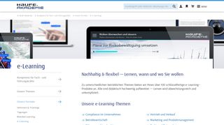 
                            11. e-Learning im offenen Programm der Haufe Akademie