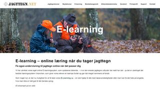 
                            6. E-learning | Jagttegn - Jagttegn.net