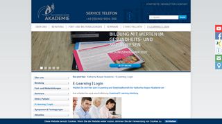 
                            11. E-Learning | Login: Akademie