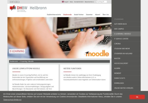 
                            1. E-Learning mit unserer Lernplattform Moodle // DHBW Heilbronn
