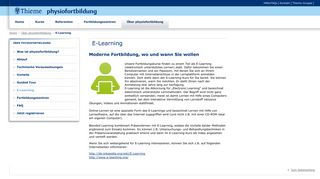 
                            3. E-Learning - physiofortbildung - Georg Thieme Verlag