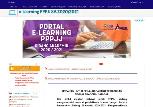 
                            3. e-Learning PPPJJ SA 2018/2019 - eLearn@USM