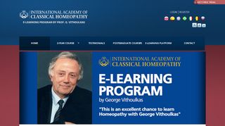 
                            3. E-Learning Program by Prof. Vithoulkas |