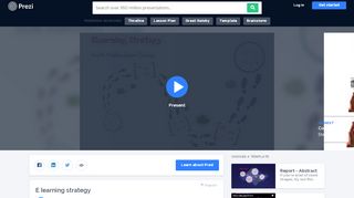 
                            12. E learning strategy by Steve Wileman on Prezi