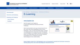 
                            6. E-Learning – Technische Hochschule Nürnberg Georg Simon Ohm