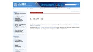 
                            11. E-learning - United Nations Office on Drugs and Crime