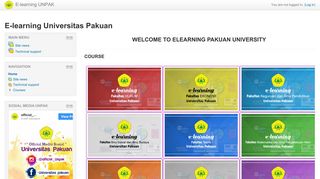 
                            7. E-learning Universitas Pakuan