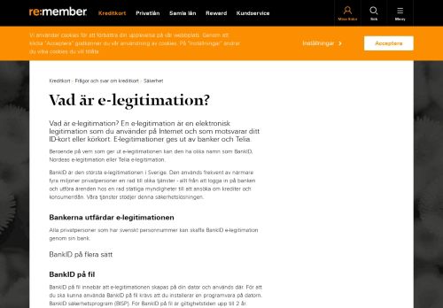 
                            8. e-legitimation - Remember