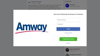 
                            5. E logo em seguida as 22 horas até as 23... - Diamante da Amway ...