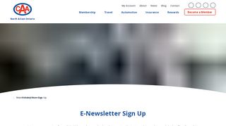 
                            5. E-Magazine Signup | CAA North & East Ontario