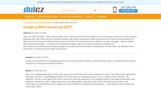 
                            11. E-mail a SMTP server od O2??? | DSL.cz