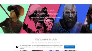 
                            11. E-Mail Abo | Die aktuellen PlayStation-Neuigkeiten direkt in deine ...