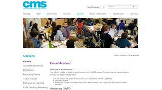 
                            12. E-mail Account - Charlotte-Mecklenburg Schools