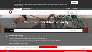 
                            2. E-Mail-Adresse im MeinVodafone ändern - Vodafone Community