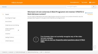 
                            13. E-Mail-Adresse mit externen E-Mail-Clients nutzen | STRATO