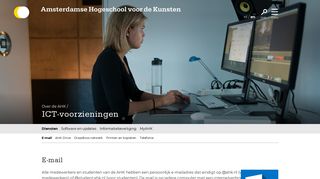 
                            6. E-mail - Amsterdamse Hogeschool voor de Kunsten - AHK