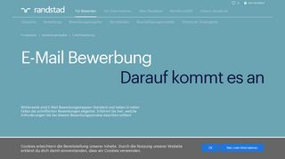 
                            3. E-Mail-Bewerbung | Randstad