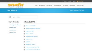 
                            13. E-Mail Clients | Knowledgebase Category | snafu – Interaktive ...