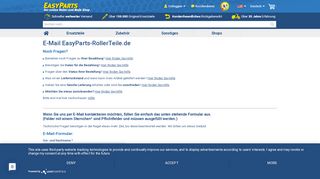 
                            5. E-Mail-Formular - EasyParts-RollerTeile.de - Online-Shop für Mofa ...