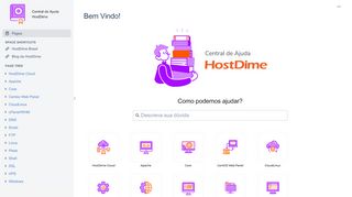 
                            2. E-mail | HostDime Brasil – Central de Ajuda