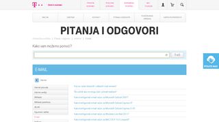 
                            5. E-mail | Hrvatski Telekom FAQ