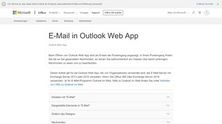 
                            3. E-Mail in Outlook Web App - Outlook - Office Support - Office 365