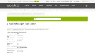 
                            12. E-mail instellingen voor Telenet – Switch Help Center