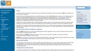 
                            3. E-Mail | IT Solutions | TU Wien