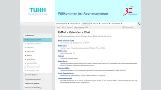 
                            7. E-Mail / Kalender / Chat | RZT - TUHH