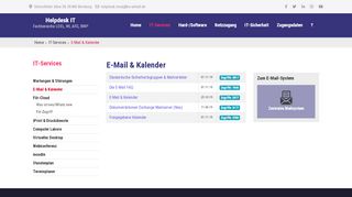 
                            1. E-Mail & Kalender - HelpDesk