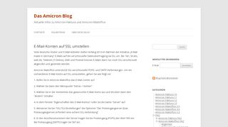 
                            6. E-Mail-Konten auf SSL umstellen | Das Amicron Blog