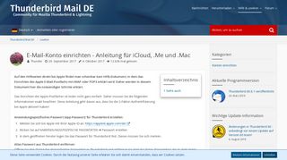 
                            11. E-Mail-Konto einrichten - Anleitung für iCloud, .Me und .Mac ...